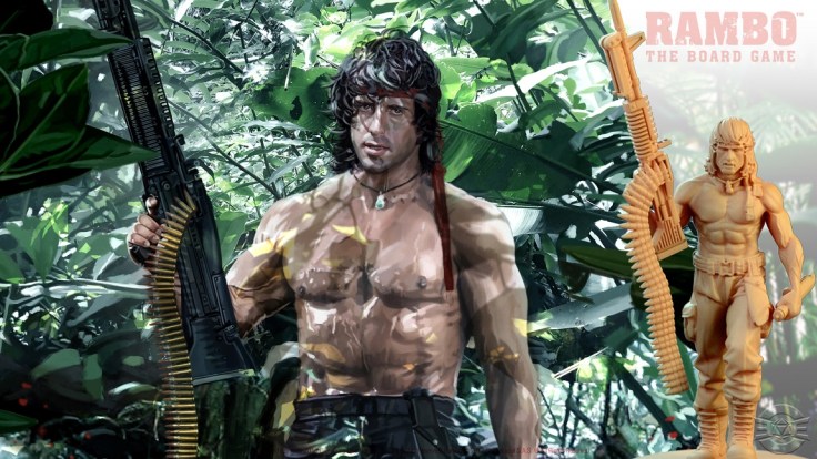 Rambo the Board Game Rambo Mini